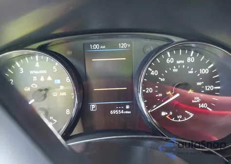 2020 Nissan Rogue Sv Intelligent Awd z USA, uszkodzony, nr VIN JN8AT2MV9LW143340